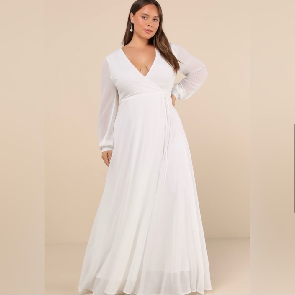 Lulus My Whole Heart Wrap Dress